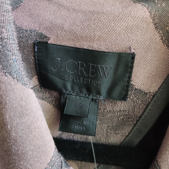 J.Crew Collection Jacquard Tie Waist Blazer - Picture 10 of 10